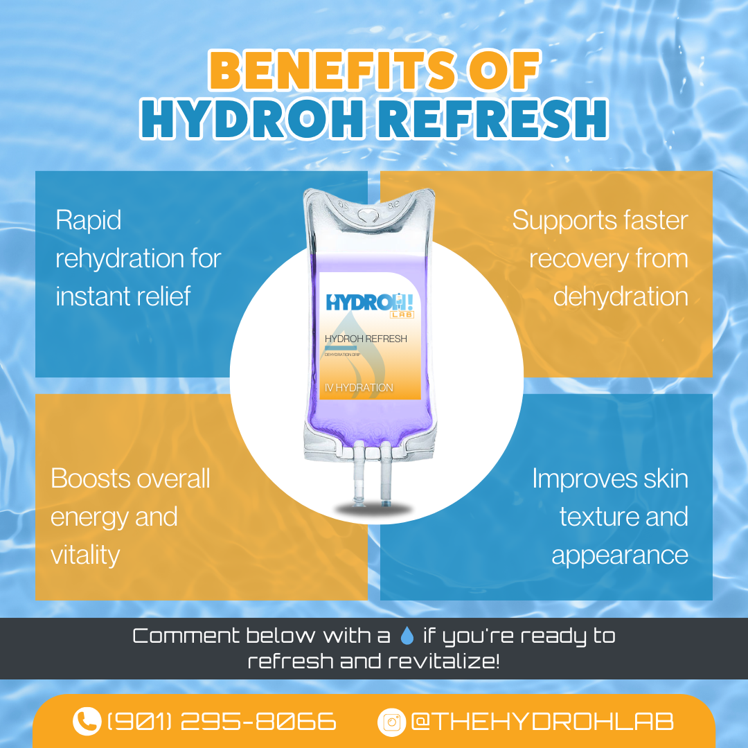 Hydroh Refresh- rehydration drip